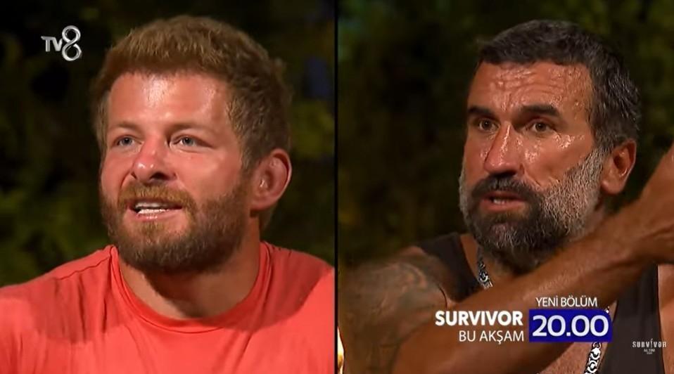 Survivorda ortalık karıştı Asena ve İsmailin ardından Yusuf ve Batuhan Karacakaya birbirine girdi