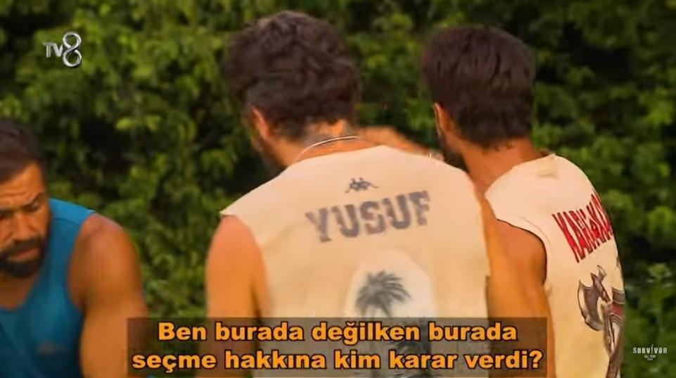 Survivorda ortalık karıştı Asena ve İsmailin ardından Yusuf ve Batuhan Karacakaya birbirine girdi