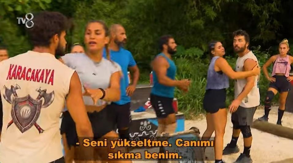 Survivorda ortalık karıştı Asena ve İsmailin ardından Yusuf ve Batuhan Karacakaya birbirine girdi