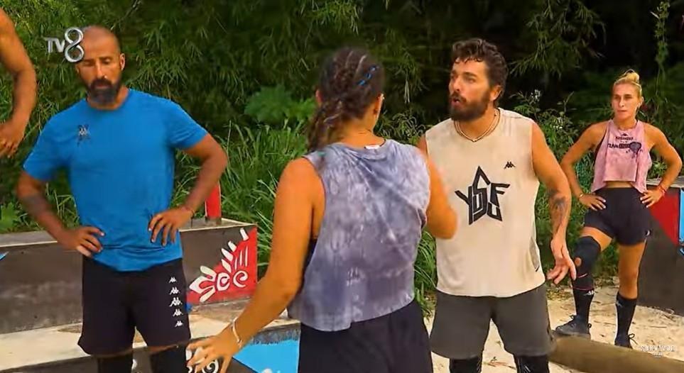 Survivorda ortalık karıştı Asena ve İsmailin ardından Yusuf ve Batuhan Karacakaya birbirine girdi