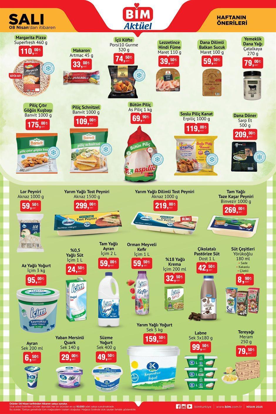 BİM 8 NİSAN 2025 AKTÜEL KATALOĞU