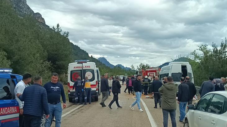 Adanadaki kazadan feci görüntüler Çok sayıda ölen var