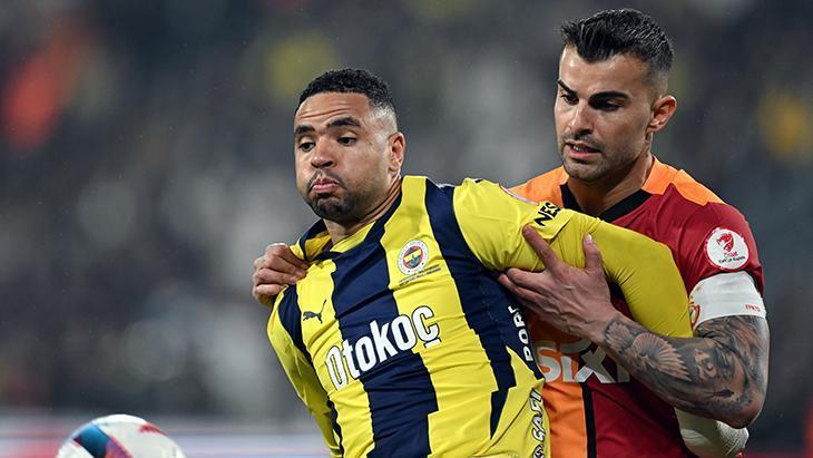 Fenerbahçe - Galatasaray derbisinden kareler