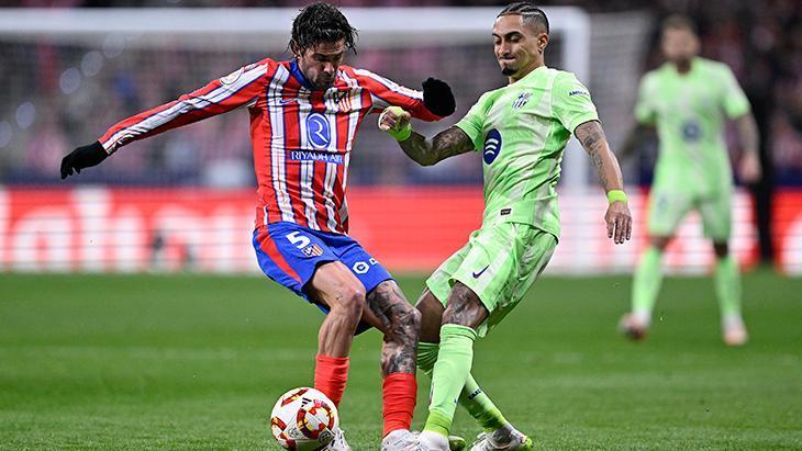 Atletico Madrid - Barcelona maçından kareler