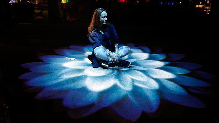 İran’ın başkenti Tahran’da “Işık Festivali” düzenlendi