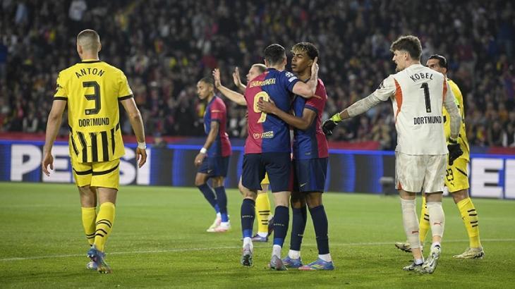 BORUSSIA DORTMUND - BARCELONA MAÇI KAÇ KAÇ BİTTİ