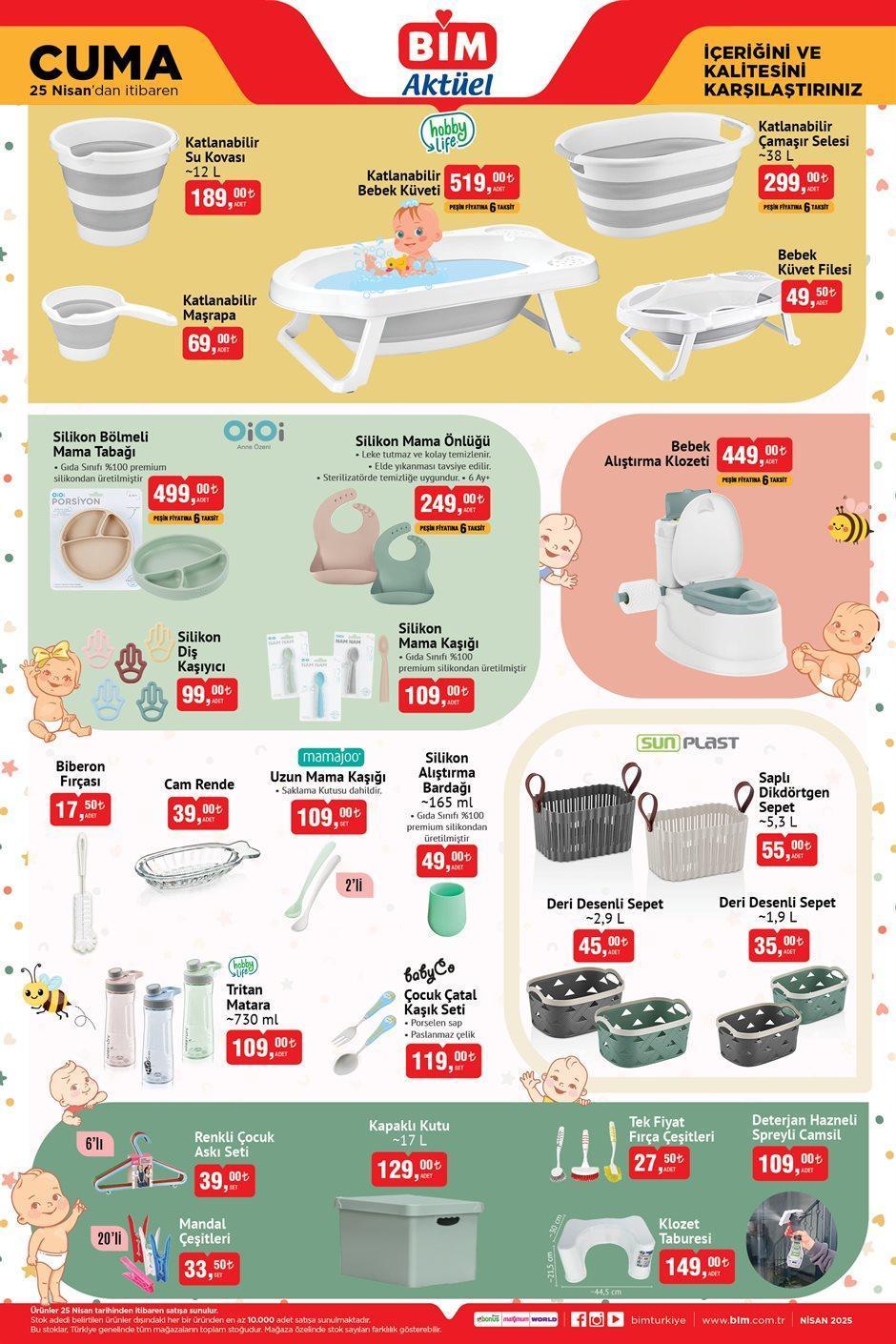 25 NİSAN CUMA BİM AKTÜEL KATALOĞU 25 NİSAN CUMA BİM AKTÜEL KATALOĞU