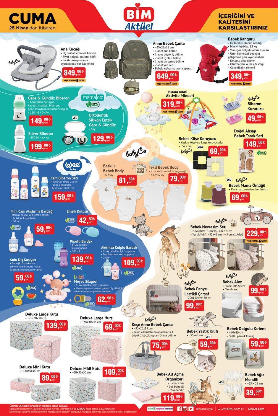 25 NİSAN CUMA BİM AKTÜEL KATALOĞU 25 NİSAN CUMA BİM AKTÜEL KATALOĞU