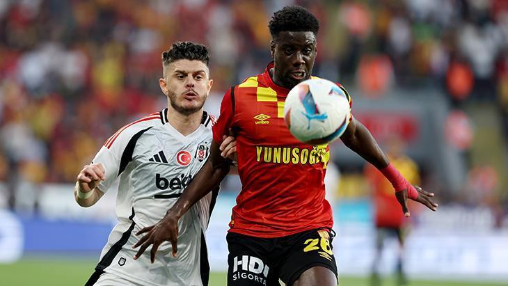 Göztepe - Beşiktaş maçında kazanan çıkmadı!