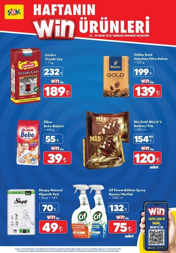 YENİ ŞOK AKTÜEL KATALOĞU 23 NİSAN 2025 İNDİRİMLERİ: Bu hafta ŞOK katalog ne alırsan 100 indirim kampanyası Crocs, Print Kamera, oyuncu kulaklığı...