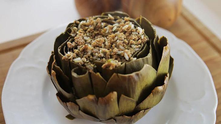 1. Zeytinyağlı Taze Enginar Dolması