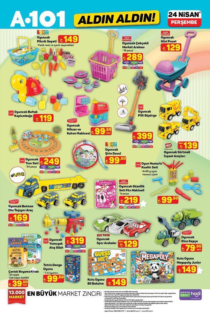 YEPYENİ İNDİRİM FIRSATI A101 katalog bu hafta: 24 Nisan 2025 A101 aktüel indirim kataloğu çıktı Elektrikli Araç, Masaj Aleti, Kettle... YEPYENİ İNDİRİM FIRSATI A101 katalog bu hafta: 24 Nisan 2025 A101 aktüel indirim kataloğu çıktı Elektrikli Araç, Masaj Aleti, Kettle...