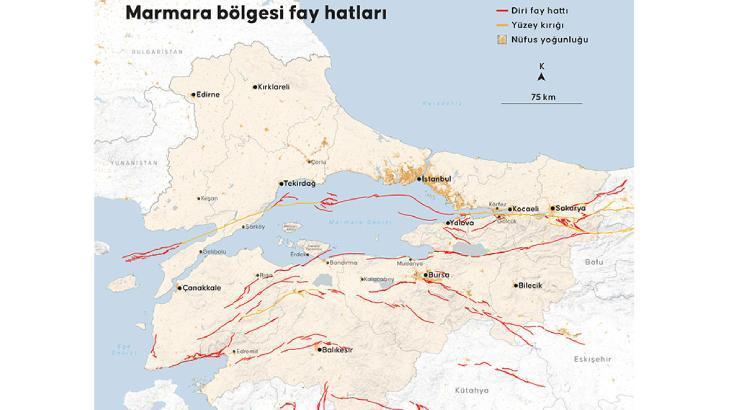 İSTANBULDA FAY HATTI NEREDEN GEÇİYOR İSTANBULDA FAY HATTI NEREDEN GEÇİYOR