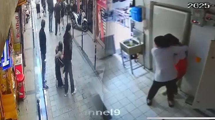 İstanbul'da depremden yeni görüntüler: Ağlayan çocuğuna sarıldı