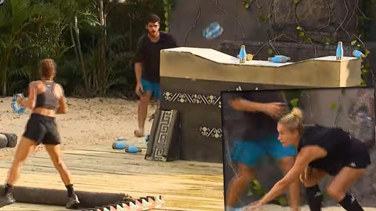 SURVİVOR HABERİ: Survivor Pınar Saka Yağmur Banda'ya elendi! Sema Aydemir'den düello oyununda alkışlanacak hareket