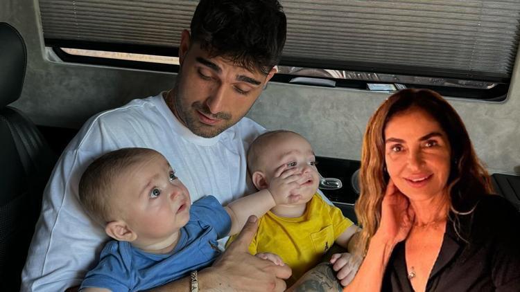 Derya Tuna'dan torunları İbrahim Ayel ve Sinan Emir'e duygusal Instagram yorumu