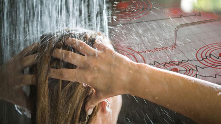 Ya depreme duşta yakalanırsam Hayat kurtaran yöntem: Hafifçe aralayın