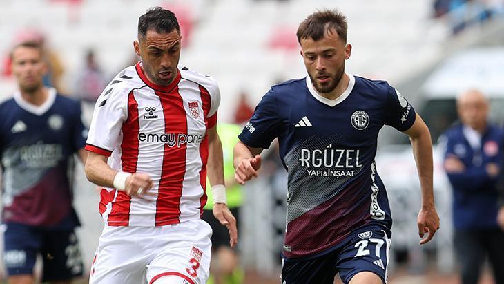 Sivasspor - Antalyaspor maçından kareler