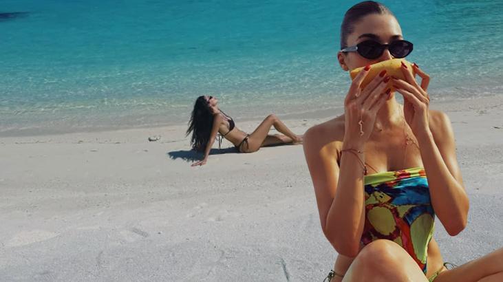 Hande Erçel yaz sezonunu açtı! Maldivler tatilinde sürpriz isim