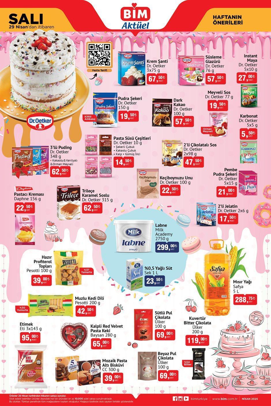 29 NİSAN SALI BİM AKTÜEL KATALOĞU