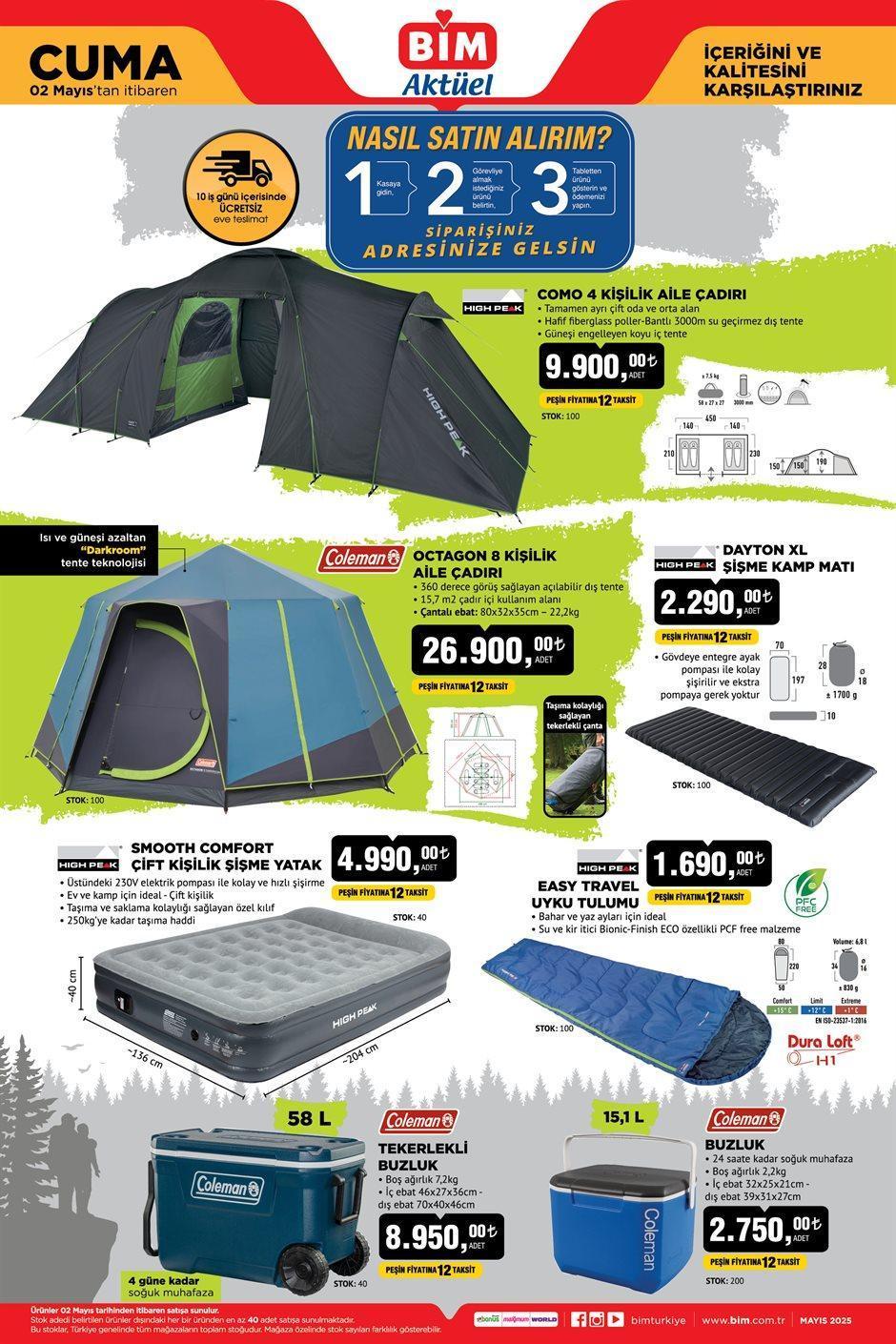 2 MAYIS CUMA BİM AKTÜEL KATALOĞU