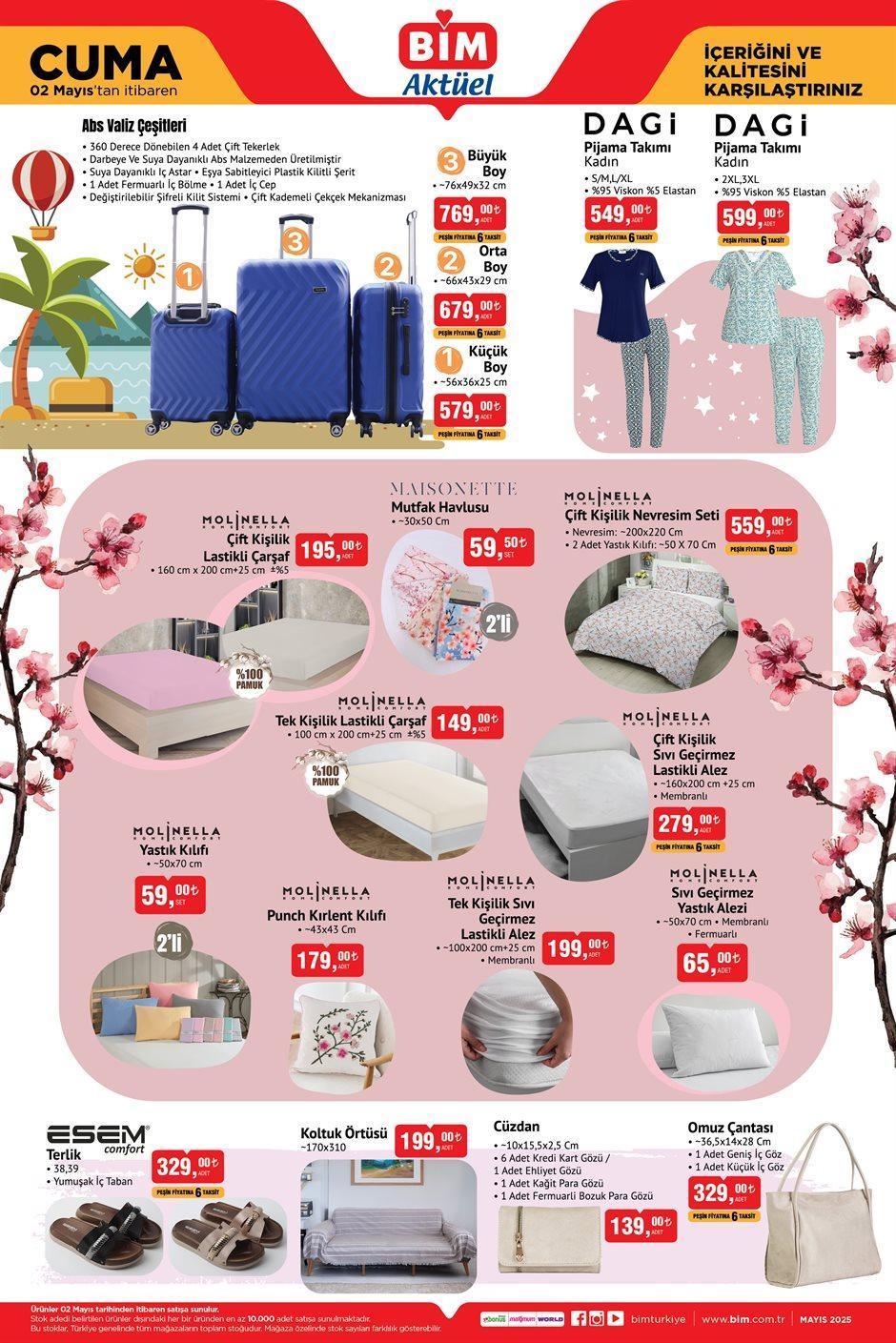 2 MAYIS CUMA BİM AKTÜEL KATALOĞU