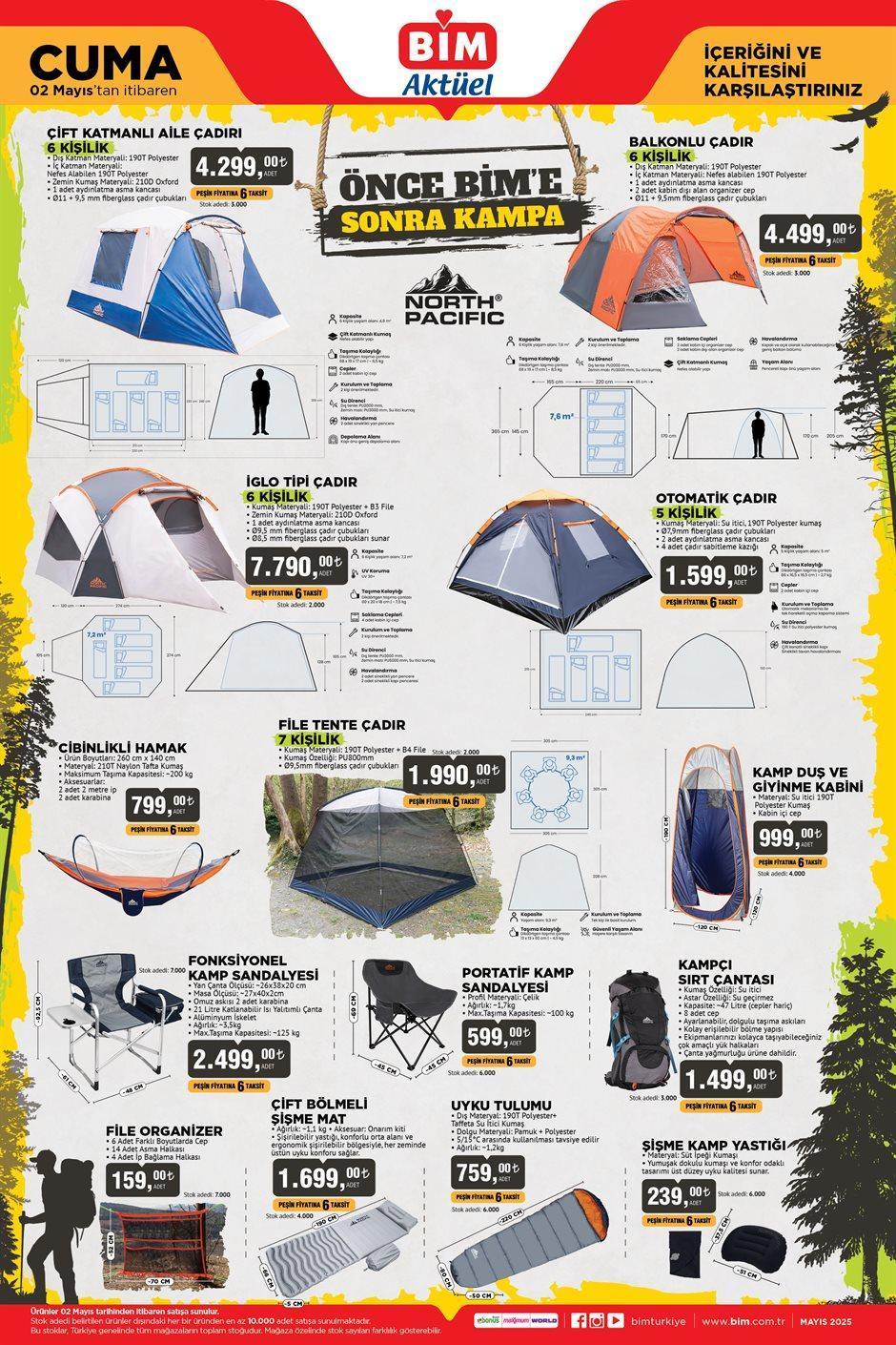 2 MAYIS CUMA BİM AKTÜEL KATALOĞU