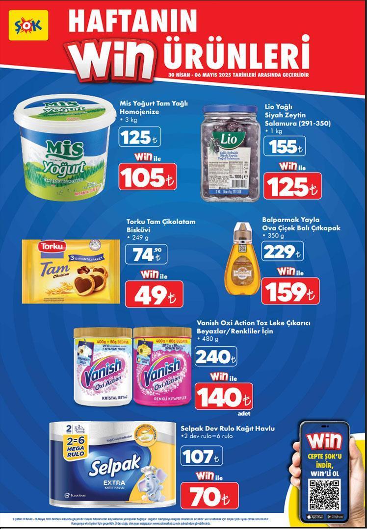 30 NİSAN ŞOK AKTÜEL KATALOĞU 📢 ŞOK 30 Nisan aktüel kataloğunda bu hafta hangi ürünler satışa çıkacak 7 Parça Tencere Seti, 18 Parça Seramik Çay Seti, Kilitli Cam Saklama Kabı, Hasır Tepsi Çeşitleri...