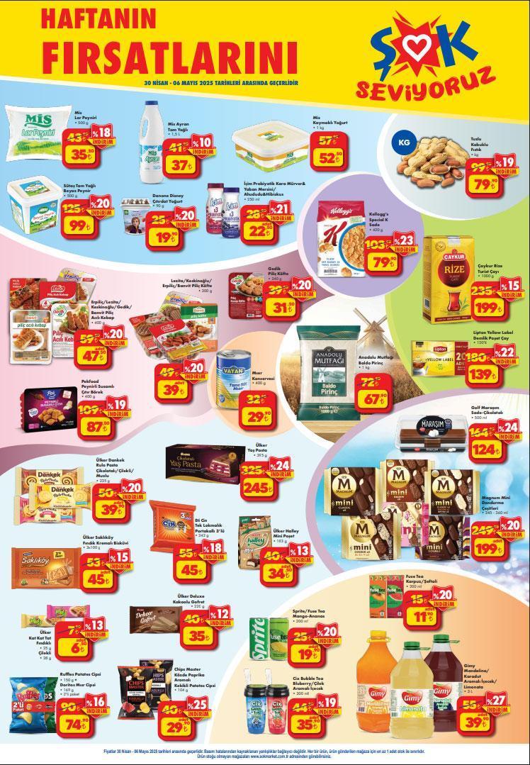 ŞOK 30 NİSAN AKTÜEL KATALOĞU