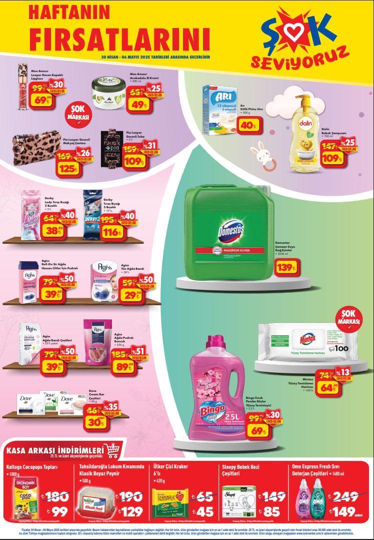 ŞOK 30 NİSAN AKTÜEL KATALOĞU