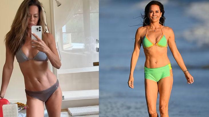 53 yaşındaki eski modelin gençlik sırrı Göbek deliğinde bant: Olmazsa olmazım