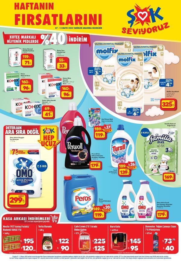 7 MAYIS 2025 ŞOK AKTÜEL KATALOG ÜRÜNLERİ