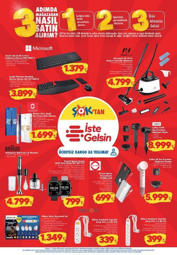 ŞOK Aktüel Ürünler 7 Mayıs 2025 Kataloğu Raflarda ŞOK katalog bu hafta aktüel indirimleri belli oldu ŞOKa Saç Şekillendirme Cihazı ve Kahve Makinesi Geliyor