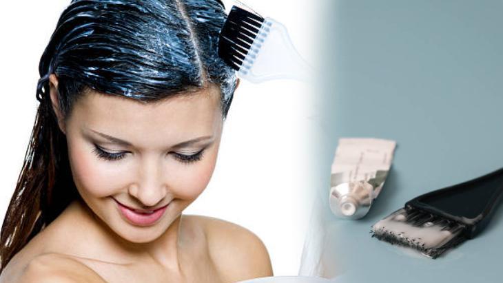 Saç yakan boyalar çöpe 10 dakikada simsiyah olacak, yağmurda akmıyor