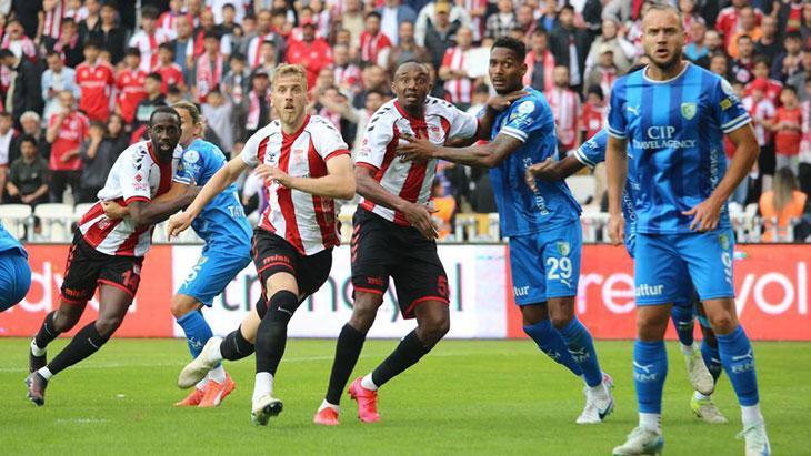 Sivasspor - Bodrum FK maçından kareler