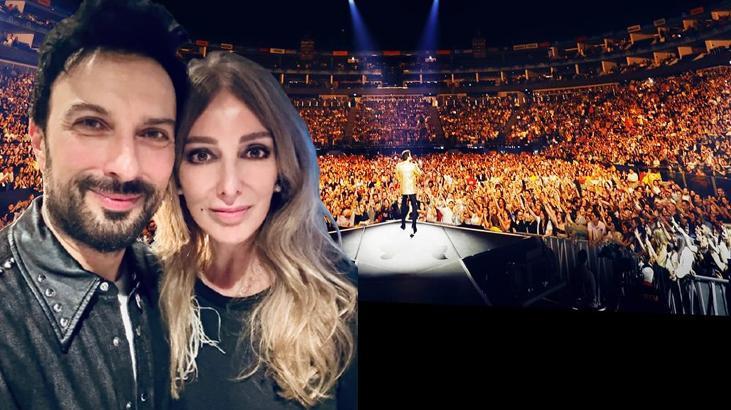 Tarkan Londra'da 20 bin kişiyi coşturdu! Usta sanatçı o anları paylaştı