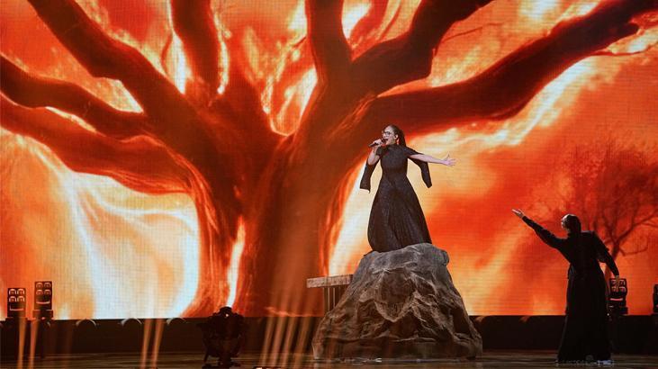 2025 Eurovision şarkı yarışması İşte törene damga vuran fotoğraflar