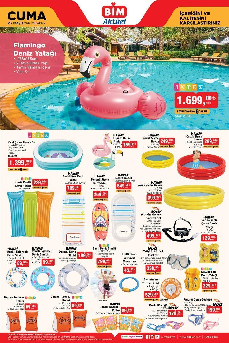 BİM 23 MAYIS AKTÜEL KATALOĞU