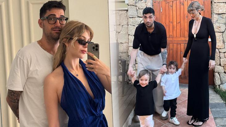 Ünlü fenomen paylaştı! Emir ve Ayel tatilde