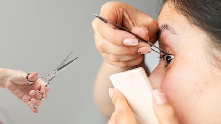 Maskülen görünmek için kirpikleri kesmeyin Hızla trend oldu: Kalıcı hasar bırakıyor Maskülen görünmek için kirpikleri kesmeyin Hızla trend oldu: Kalıcı hasar bırakıyor