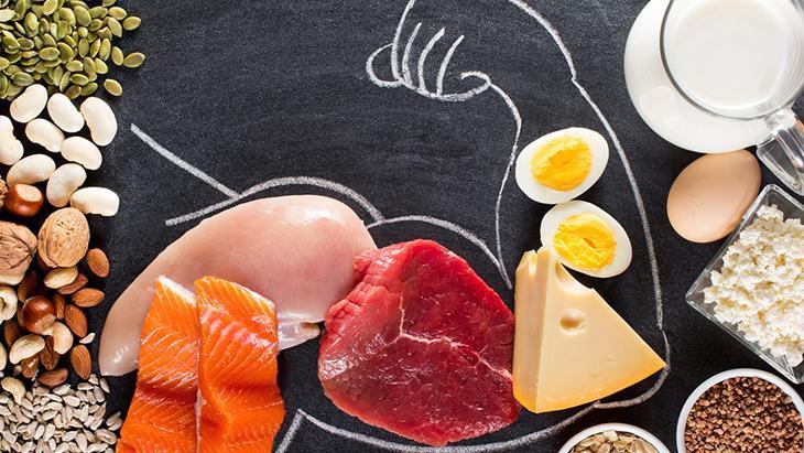 3- Her ana öğünde yeterli protein alın 3- Her ana öğünde yeterli protein alın