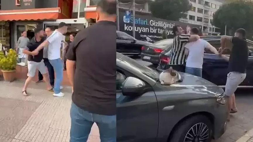 Tepki gösteren kadına Boğazını keserim diyen sürücü yakalandı