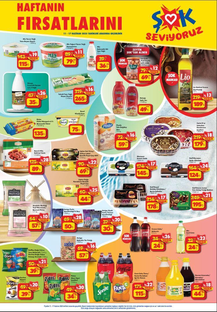 YENİ ŞOK AKTÜEL KATALOĞU (11-17 HAZİRAN) ŞOK Market 11 Haziran aktüel kataloğunda hangi ürünler satışa çıktı Babalar Gününe özel indirimli ürün seçenekleri...