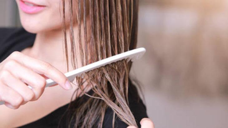 Saç kırıklarından fırçayla kurtuldu Şampuanı eşit dağıtıyor: Artık gür ve canlı