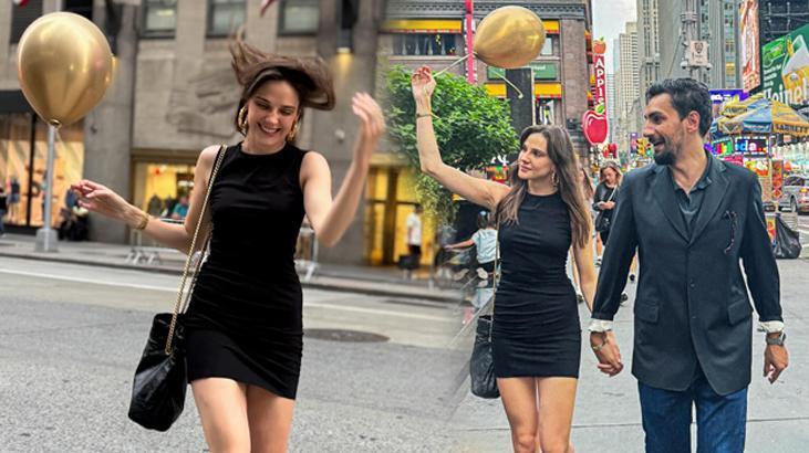 27. yaşına New York'ta merhaba dedi! Alina Boz ve eşinden aşk dolu kareler