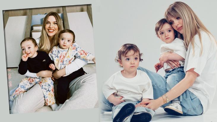 Emir ve Ayel kocaman delikanlı oldu! İşte sevimli ikizlerin son hali