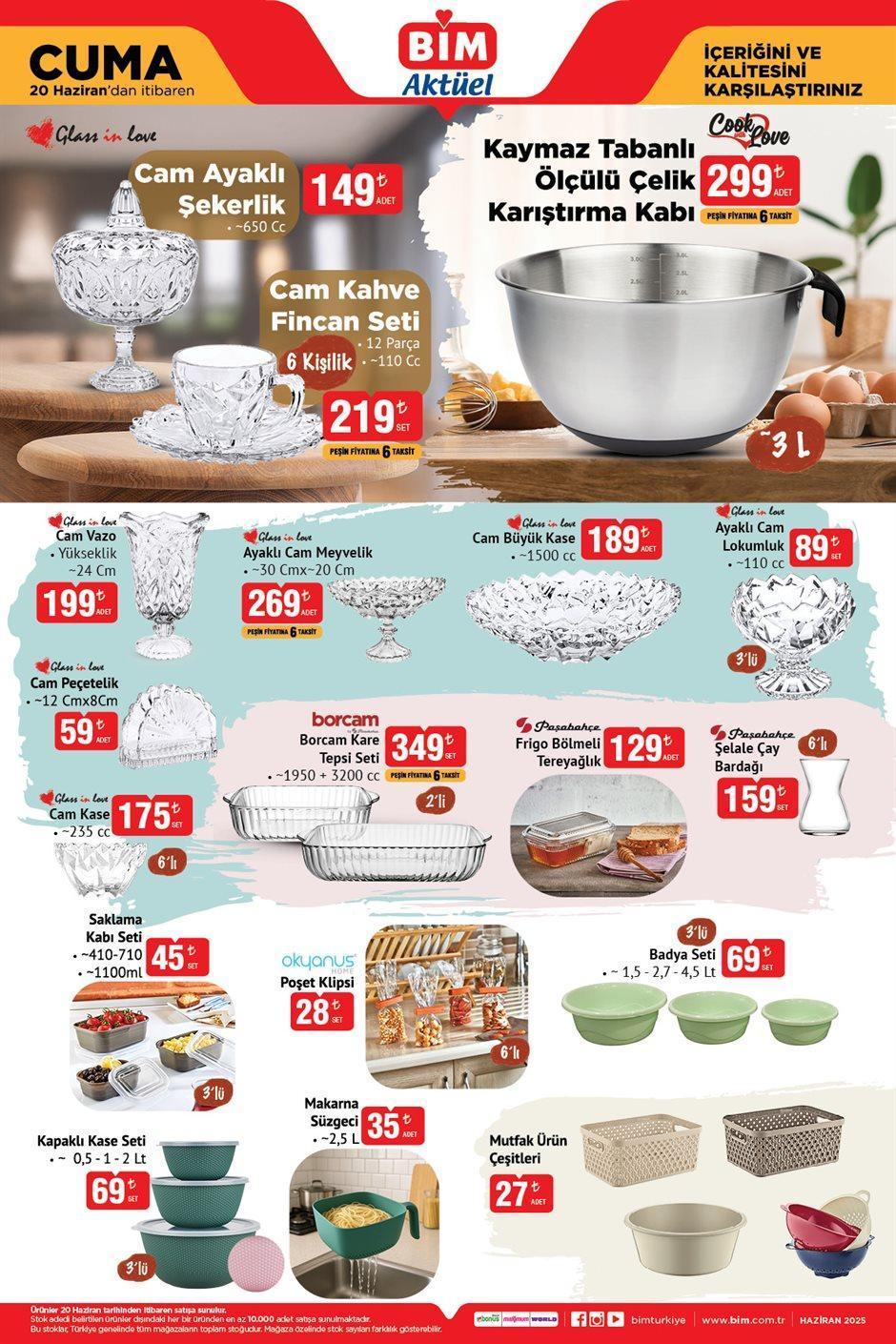 20 HAZİRAN CUM BİM AKTÜEL KATALOĞU 20 HAZİRAN CUM BİM AKTÜEL KATALOĞU