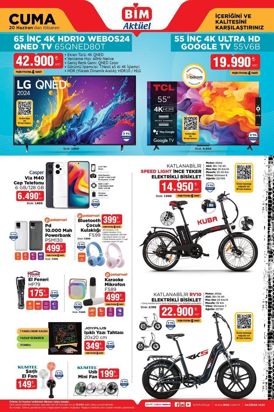 20 HAZİRAN CUM BİM AKTÜEL KATALOĞU 20 HAZİRAN CUM BİM AKTÜEL KATALOĞU