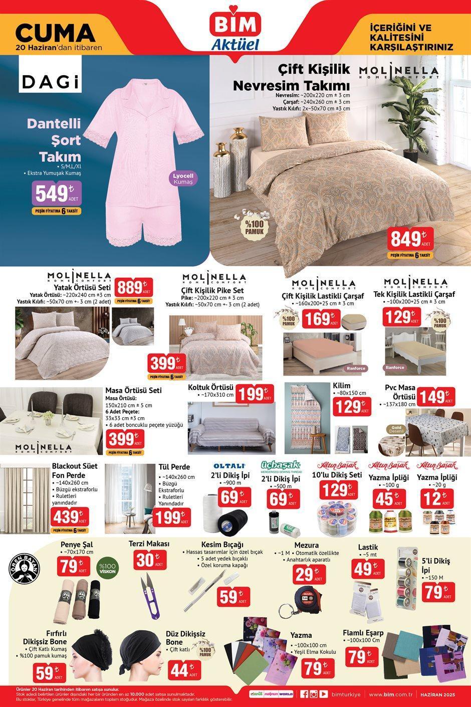 20 HAZİRAN CUM BİM AKTÜEL KATALOĞU 20 HAZİRAN CUM BİM AKTÜEL KATALOĞU