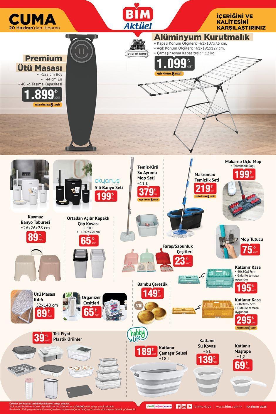 20 HAZİRAN CUM BİM AKTÜEL KATALOĞU 20 HAZİRAN CUM BİM AKTÜEL KATALOĞU